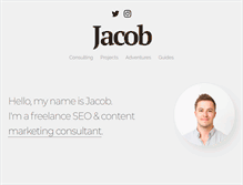 Tablet Screenshot of jacobplumb.com